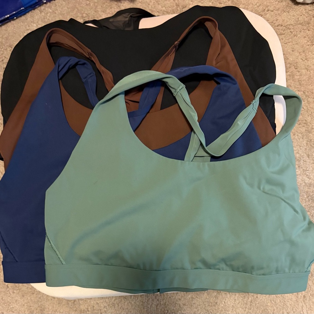 Victoria's Secret Sports Bras - Green, Blue, and Black